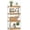 Natural & White, variant on Giantex 4-Tier Bookshelf, Wooden Bookcase with Dual Anti-Tipping Kits, Freestanding Shelving Unit, Modern Storage Organizer, Open Display Rack for Living Room, Bedroom, Study (1,Natural & White)