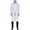 White, variant on Unisex Waterproof Jacket for Men Welding Suits Hooded Raincoats Knee Length Zipper Front Long Jacket Black 3XL