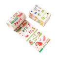 thumbnail image 1 of Lovely Fruit Washi Japanese Paper Tape Pearlized Scrapbooking Tape Rolls 75mm for DIY Decoratio MABOTO Cinta, 1 of 7