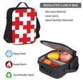 thumbnail image 5 of Pofeuu Red Cross 1 Print Backpack Travel Backpacks With Lunch Bag Pencil Bag Set 3 pcs Set Cartoon Backpack, 5 of 7
