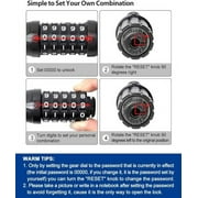 Bicycle Combination Lock, Electric Bike Combination Lock, Bike Lock, Anti-Theft Lock 566 Ring Lock,Motorcycle Electric Bike Lock, Mountain Bike Lock