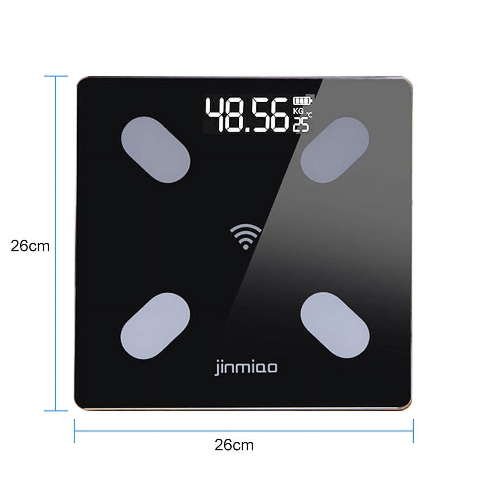 EIMELI Scales for Body Weight, Bathroom Digital Weight Scale for Body Fat, Smart Bluetooth Scale for BMI, and Weight Loss, Sync 13 Data with Other Fitness Apps