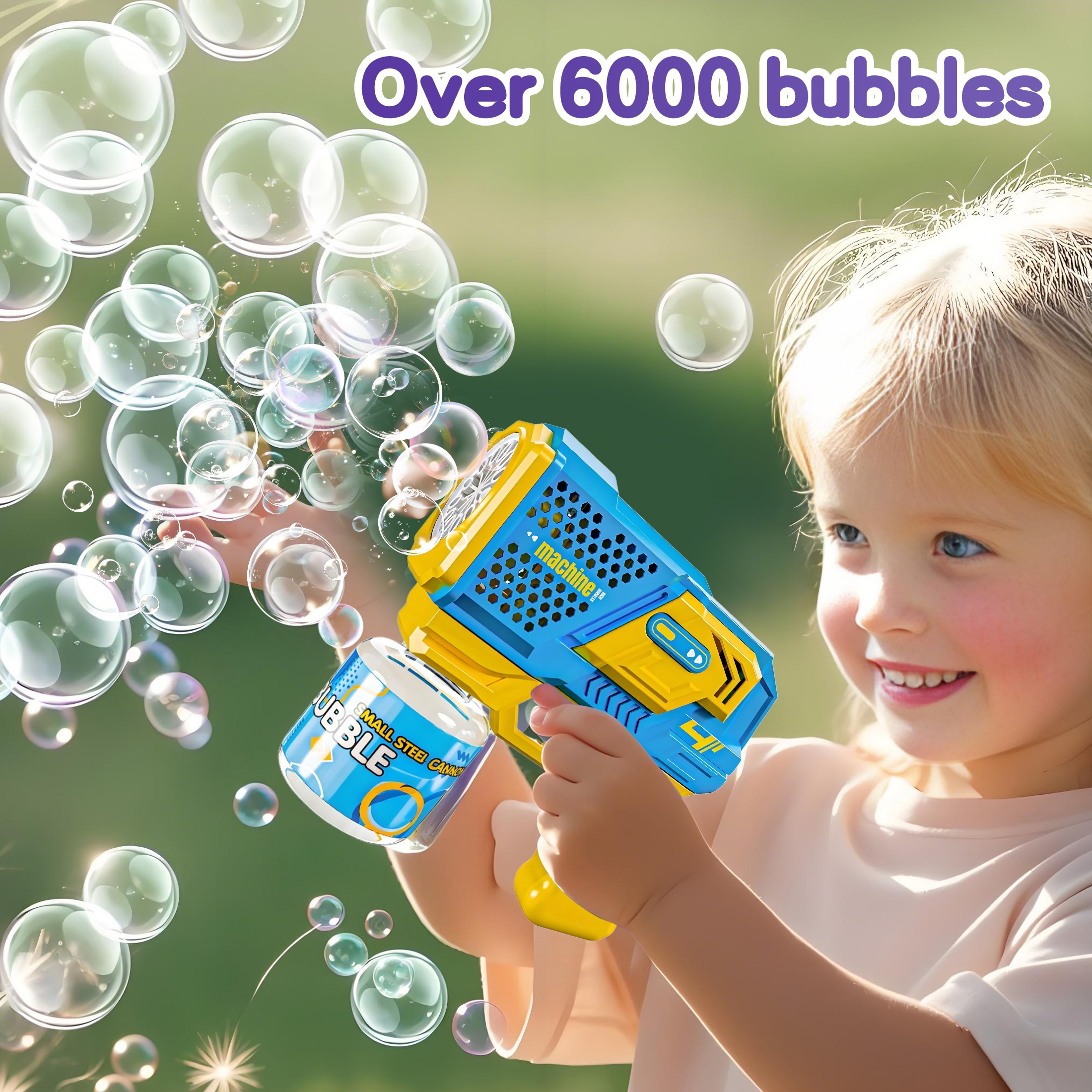 KOPPOP Automatic Bubble Machine with Light-Up Bubbles photo 5