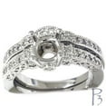 thumbnail image 2 of Pompeii3 7/8ct Heirloom Diamond Ring 14K White Gold, 2 of 5