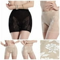 thumbnail image 6 of Boy Shorts Underwear for Women High Waist Sexy Lace Leggings Mid-Waist Panties Plus Size Breathable Briefs Boxers, 6 of 7