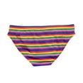 thumbnail image 5 of Bigersell Cotton Womens Underwear Clearance Women's Briefs G-Strings Panty Style P-1372 Nylon Brief Panties Thong Bikini Sets Ladies Briefs Mid Waist Women's Bikini Panties Purple M, 5 of 5