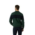 thumbnail image 4 of Chaps Men's & Big Men's Original Cotton Crewneck Color Block Sweater, 4 of 7