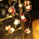 thumbnail image 5 of 2meters Christmas Light String Santa Claus Snowman LED Light Christmas Tree Decor Garland Light Navidad Home Xmas Ornament, 5 of 5
