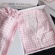 thumbnail image 2 of Pijamas de seda de verano para mujer, pantalones cortos de manga corta, sección delgada coreana, ropa informal de lujo para el hogar, Sexy, 2 piezas, 2 of 4