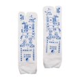 thumbnail image 1 of Chaussettes de Réflexologie d'Acupression Chaussettes Illustration d'Acupoint Douces pour Adultes Unisexes, 1 of 9