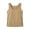 Khaki, variant on Paiwinds Women's Linen Sleeveless Top Button Down Solid Color Casual Tank Tops Summer Loose Fit Blouse for Ladies