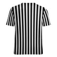 thumbnail image 7 of Oversized Black White Striped T Shirts Vertical Stripes Street Style T-Shirt Short Sleeve Woman Cool Tshirt Beach Design, 7 of 7