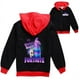 thumbnail image 2 of Sudaderas de fortnite para niños, jersey de gran tamaño, ropa de calle holgada, sudadera básica de hip hop, regalo de Navidad y Halloween, 2 of 3