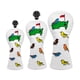 thumbnail image 1 of Funda de madera duradera para palos de golf, funda para palos de golf, funda para palos de golf, funda para palos de golf, equipo de golf 3PCS No 1 3 UT, 1 of 9