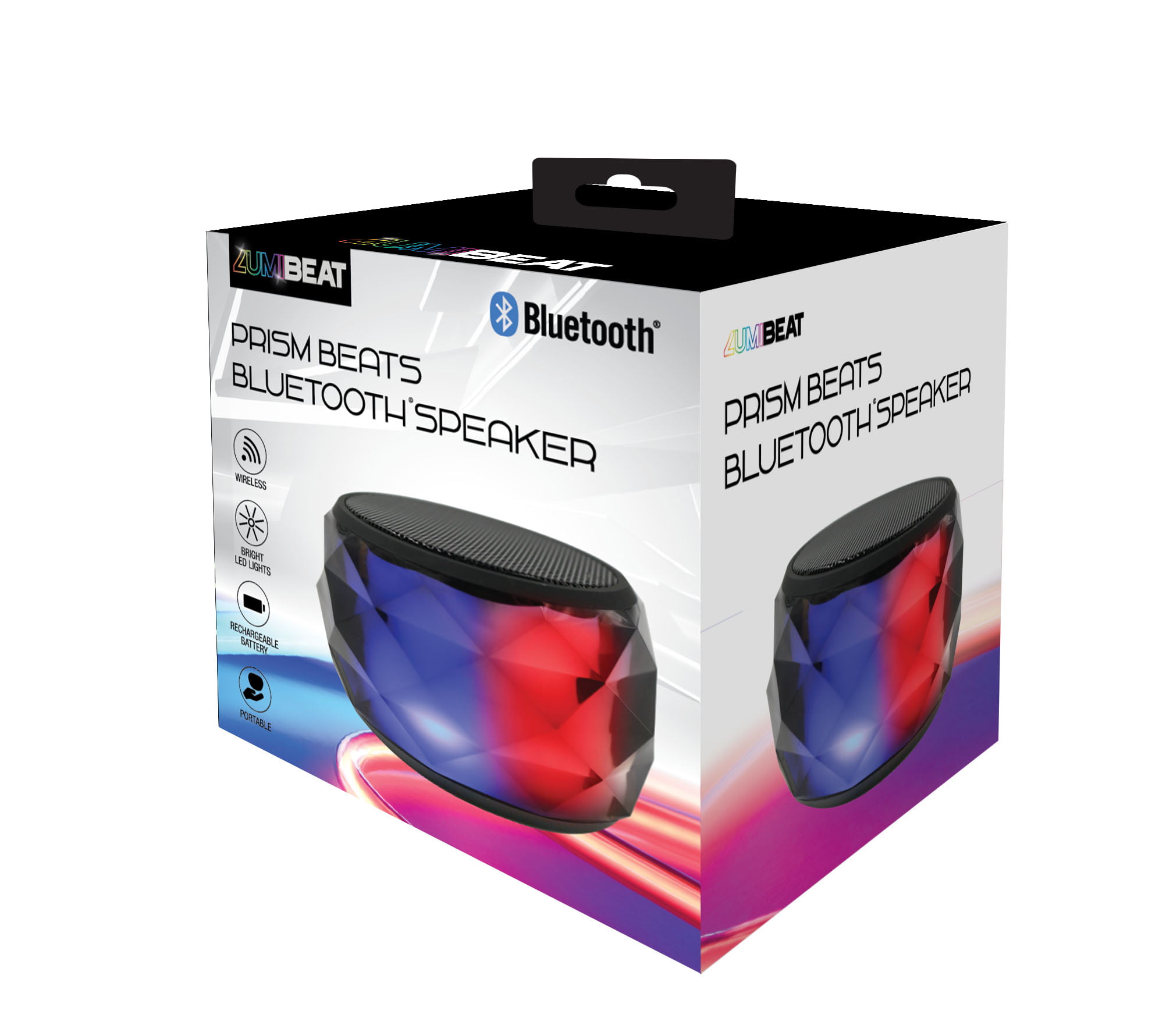 LumiBeat Prism Beats Bluetooth Speaker 