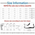 thumbnail image 3 of Summer Sandals Summer Buckle Patchwork Sandals Wedge Flat Sandals Lightweight Large Size Slippers Women White 39, 3 of 7