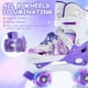 thumbnail image 3 of Patines para niñas y niños, 4 tallas ajustables, 3 of 7