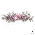 thumbnail image 5 of Guirnaldas navideñas artificiales para colgar en la pared de la puerta de entrada, decoración para exteriores, jardín, patio, ventana, puerta, adornos navideños Z1T4, 5 of 5