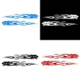 thumbnail image 4 of 2Pcs Flame Totem Car Motorcycle Creative Decals Stickers Reflective, 4 of 5
