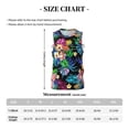 thumbnail image 4 of Sikiie Colorful Flowers Basketball Jersey Reversible Men's Mesh Athletic Sports Shirts Training Practice S-4XLMedium, 4 of 6