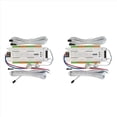 thumbnail image 1 of 2X Automatic 32Channels Stairway Lighting LED Motion Sensor Stair Light Controller Kit for Stairs Flexible Strip 12V 24V,2 x Stair Light Controller Kit,White, 1 of 8