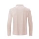 thumbnail image 5 of Blusa y camisa de manga larga con cuello vuelto para hombre, informal, de manga larga, con cremallera y solapa a rayas, blusa de manga larga con cuello vuelto, blusa de poliéster para hombre, 5 of 9