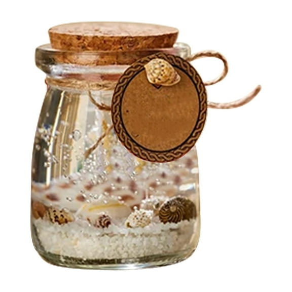 Sunxin Candles & Holders Ocean Theme Gel Candle Ocean Gel Wax Candle Ocean Theme Scented Candle Handmade Whelk Wax Gel Wax Decorative Prefect Gift for Meditation Stress, An Ocean-Themed Gel Candle