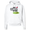 thumbnail image 2 of Inktastic Father's Day Best Grandpa by Par with Flag and Golf Ball Adult Hoodie Sweatshirt, 2 of 4