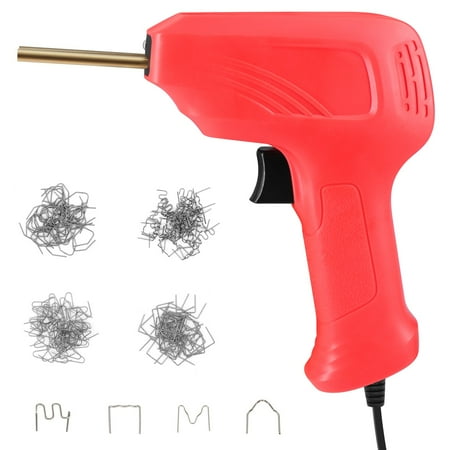 

Clearance Sale Litaoh 1 X Plastic Welding Machine 200 X Welding Nails 1 X English Instructions Aluminum Welding Wire Second Generation Plastic Welding Gun--Us Standard 110V Red