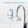 thumbnail image 2 of [Alkaline] AQUA CREST CF08D Faucet Filter, Compatible with All PUR® Plus Water Filter, PUR® Plus RF9999® Faucet Water Filter, 6-Month, 900-Gallon, 3 Pack, 2 of 7