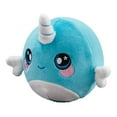 thumbnail image 2 of Squeezamals, Nadia Narwhal - 3.5" Super-Squishy Foam Stuffed Animal! Squishy, Squeezable, Cute, Soft, Adorable!, 2 of 7