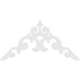 thumbnail image 4 of Ekena Millwork 72"W x 36"H x 1"P (12/12) Pitch Kendall Architectural Grade PVC Gable Pediment, 4 of 5
