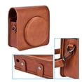 thumbnail image 4 of Noref Protective PU Leather Camera Case Bag with Strap for Fujifilm Instax SQ6, Camera Case, Camera Soft Case, 4 of 8