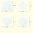thumbnail image 4 of 4 Sets Blank Puzzles to Draw On, Make Your Own Jigsaw Puzzle,Heart Shaped White Puzzle,Multi-Shape Blank Puzzle, 4 of 5