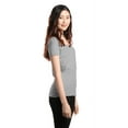 thumbnail image 2 of Shop4Ever Women's Easter Bunny Egg Hunting Squad Slim Fit V-Neck T-Shirt Large Sports Grey, 2 of 5