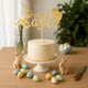 thumbnail image 5 of CaiYueKe Easter Party Cake Topper Decorations Alphabet Number Gold Scallion Paper Flag Inserts for Dessert Cupcake Holiday Celebration Supplies Decorative Flags, 5 of 7