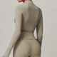 thumbnail image 3 of Camisas de Yoga de manga larga con cremallera, Top deportivo para Fitness, Top de Yoga, Top de entrenamiento para gimnasio, ropa deportiva para mujer, ropa de manga larga para correr con realce, 3 of 6