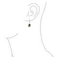 thumbnail image 3 of Bling Jewelry Womens  Iridescent Abalone Shell Teardrop Dangle Earrings Sterling Silver, 3 of 5