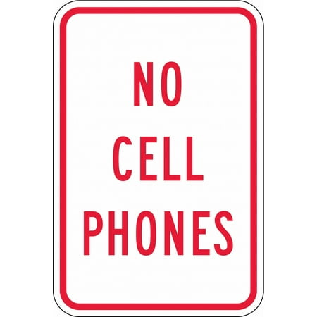

Lyle Reflective No Phone Sign 18x12in Alumin SEC-075-12HA SEC-075-12HA ZO-G0212423