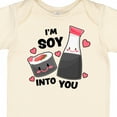 thumbnail image 4 of Inktastic I'm Soy into You with Cute Soy Sauce and Sushi Boys or Girls Baby Bodysuit, 4 of 5
