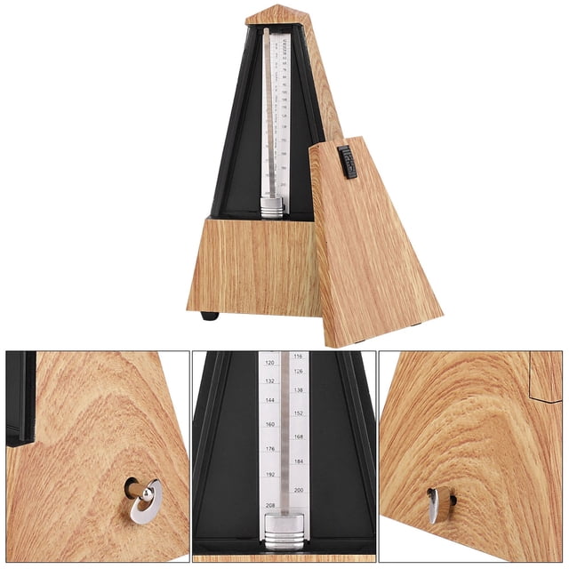 Métronome Mécanique, Métronome de Type Tour pour Piano Guitare Violon Grosse Caisse et Autres Instruments de Musique, Rendre la Rime Plus Précise, pour les Débutants