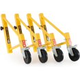thumbnail image 1 of MetalTech Lot de 4 Roues d'Échafaudage, Accessoire d'Échafaudage Style Boulanger, 14 Pouces, 1 of 7