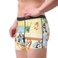 thumbnail image 2 of Lsque Bluey Pattern Men’s Total Support Pouch Boxer Briefs, X-Temp Cooling, Moisture-Wicking Underwear, Regular, Long-leg and Trunk-X-Large, 2 of 7