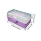 thumbnail image 4 of Contenedores Almacenamiento Cuentas Transparentes Caja Rectangular Piezas Pequeñas, 4 of 7