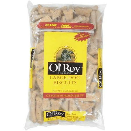 Ol' Roy Large Plain Biscuits Dog Treat, 5 Lbs.