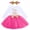 Hot Pink, variant on Baby Girls My 1st 2nd 3rd Birthday Polka Dots Dress with Headband Long Sleeve Sequin Princess Tutu Cake Smash One Party Gown 2 Years Hot Pink