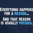 thumbnail image 3 of CafePress - Physics Is The Reason T Shirt - Men's Classic Graphic Cotton T-Shirt, 3 of 4