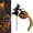 #1PC, variant on Halloween Cauldron Garden Stake Light, Flying Witch and Waterfall-Style Colorful LED Projection, Outdoor Yard Decoration for Lawn Patio Walkway, Spooky Party and Fall Seasonal Decor (2PCS)