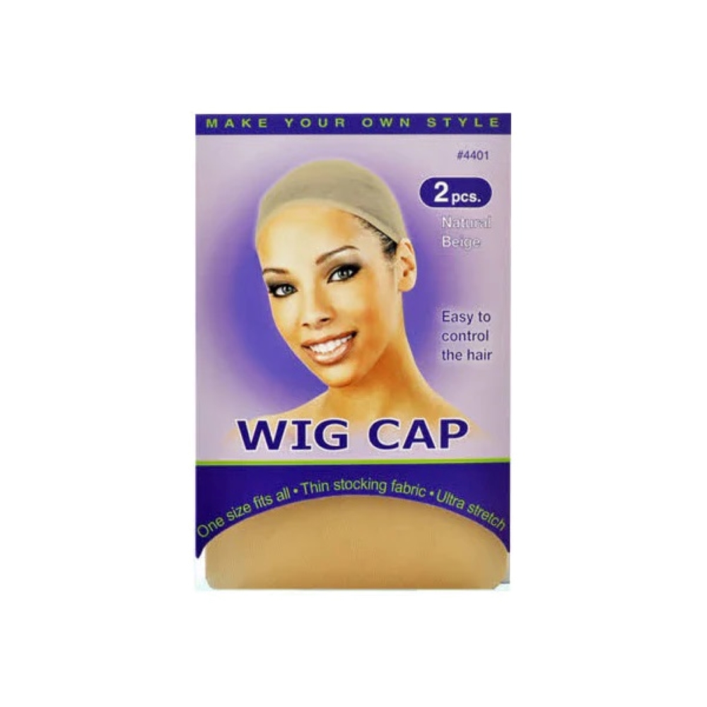 Annie Wig Cap Natural Light Beige, 2/PK, Pack of 1, 6 Packs