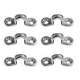 thumbnail image 3 of Becaristey 6 Pcs Sangles d'Il en Acier Inoxydable Style Marine 1Ensemble, 3 of 6